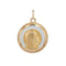 Pendentif Médaille Vierge Marie or jaune et nacre 58 Facettes 22-419A