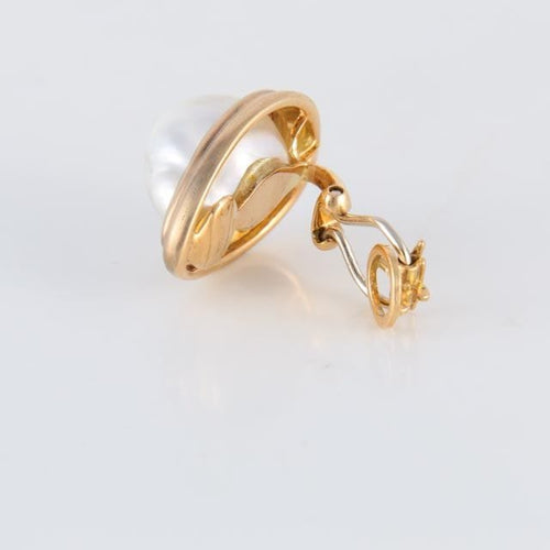 Boucles d'oreilles Repossi - Clips d'oreilles Perles baroques 58 Facettes