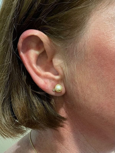 Boucles d'oreilles BOUCLES D'OREILLES PERLES ET DIAMANTS 58 Facettes 060281