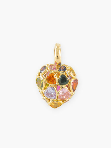 Pendentif PENDENTIF "COEUR DE PIERRES" 58 Facettes 120005