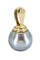 Pendentif PENDENTIF MODERNE PERLE DE TAHITI 58 Facettes 056891