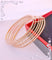 Bracelet Bracelet Semainier Joncs ciselés Or Rose 58 Facettes AA 1477