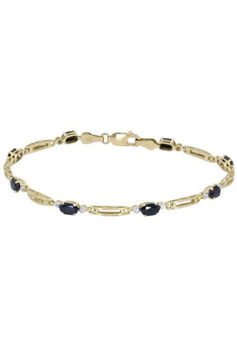 Bracelet BRACELET MODERNE SAPHIRS 58 Facettes 055901