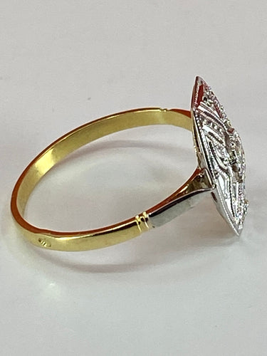 Bague 52 Bague 2 Ors, diamants 58 Facettes