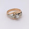 Bague Bague en Or jaune, Platine & diamants 58 Facettes 26161
