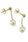 Boucles d'oreilles BOUCLES D'OREILLES PENDANTES PERLES 58 Facettes 038851