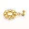 Boucles d'oreilles Pendants d'oreilles Rosaces Emeraudes Diamants 58 Facettes