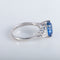 Bague 52 Bague Saphir de Ceylan Diamants 58 Facettes