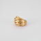 Bague 52 Bague en Or jaune & godrons 58 Facettes