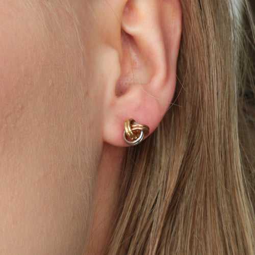Boucles d'oreilles Boucles d'oreilles 3 ors 58 Facettes