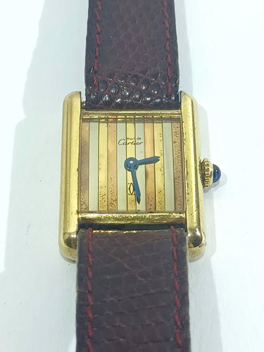 Montre Cartier - Montre De Femme Must 58 Facettes 3083/7
