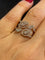 Bague Bague design or rose 58 Facettes