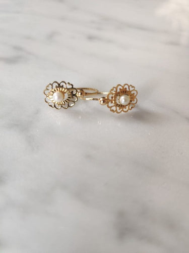 Boucles d'oreilles Dormeuses en or 58 Facettes