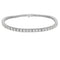 Bracelet Ligne tennis or blanc diamants. 58 Facettes 30863