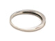 Bague 56 Bague Demie alliance Or blanc Diamant 58 Facettes 1178324CD