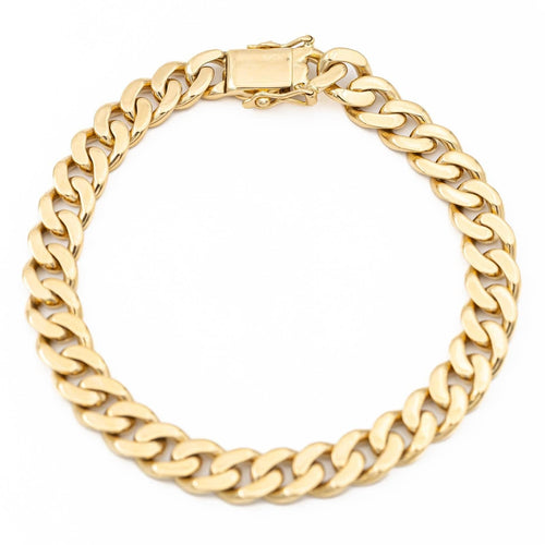 Bracelet Bracelet Maille gourmette Or jaune 58 Facettes 2225407CN