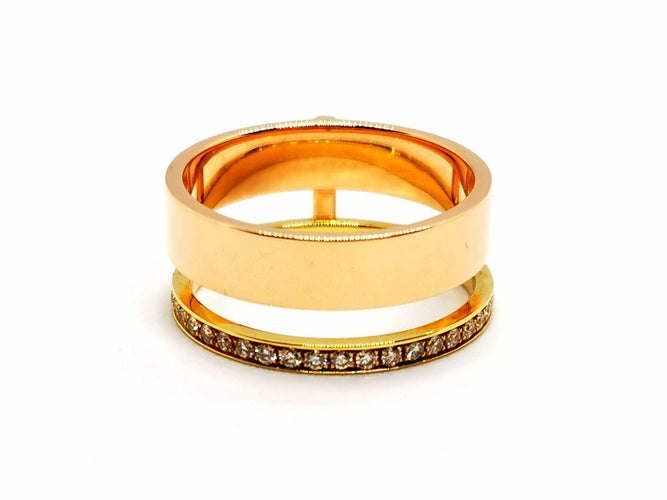 Bague 53 Repossi Bague Berbère Or rose Diamant 58 Facettes 1273398CN