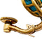 Boucles d'oreilles Parure Cartier Paris, turquoises et diamants. 58 Facettes 30646/30347