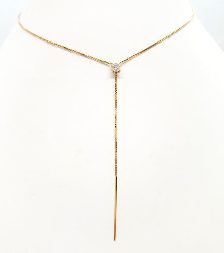 Collier Collier Or rose Diamant 58 Facettes 578809RV