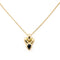 Collier Collier Pendentif Or jaune Saphir 58 Facettes 2218725CN