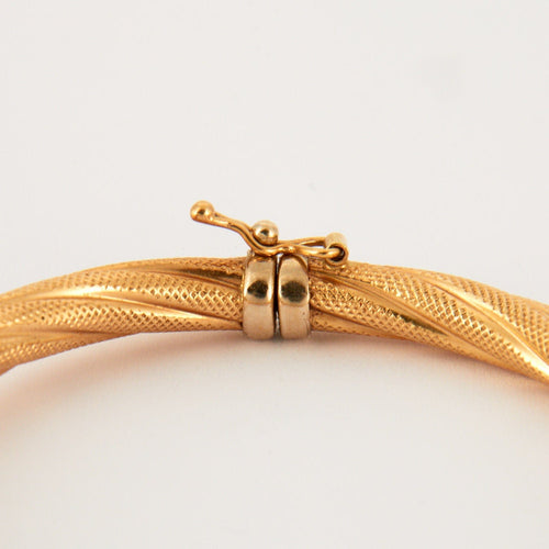 Bracelet Bracelet Jonc or jaune 58 Facettes