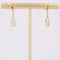 Boucles d'oreilles Boucles d'oreilles or jaune filigrané 58 Facettes 16-307