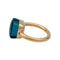 Bague 55 Bague Pomellato, "Nudo Maxi", or rose, or blanc, topaze blue london. 58 Facettes 31117