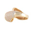 Bague BAGUE "ETREINTE" OR & ZIRCONIUMS 58 Facettes BO/220090