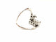 Bague 53 Bague Or blanc Diamant 58 Facettes 730604CN