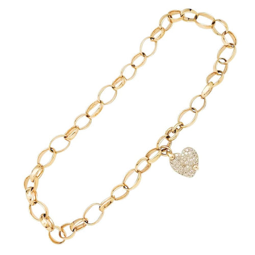 Collier Collier Pomellato, "Sabbia", or rose et diamants bruns. 58 Facettes 33271
