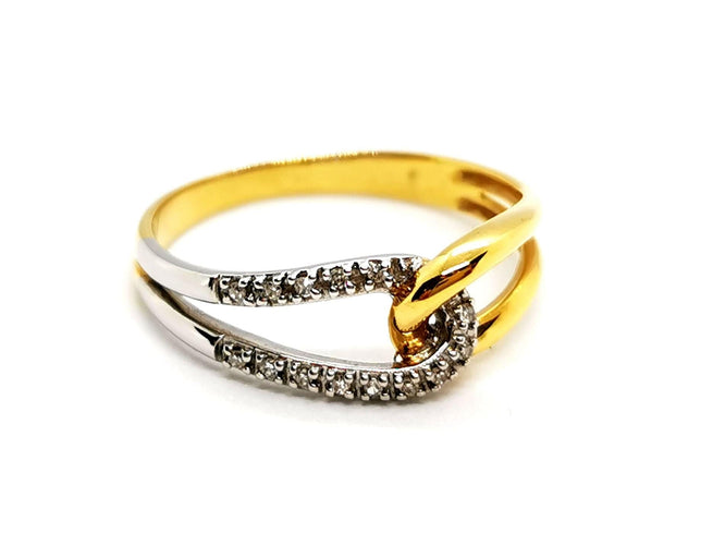 Bague 55 Bague Or jaune Diamant 58 Facettes 1180543CD