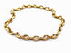 Collier Collier Grain de café Or jaune Saphir 58 Facettes 990281CD