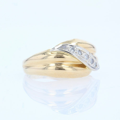 Bague 44 Bague occasion or vague diamants 58 Facettes 21-189D