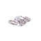 Bague Bague Vintage Diamants Or blanc 58 Facettes