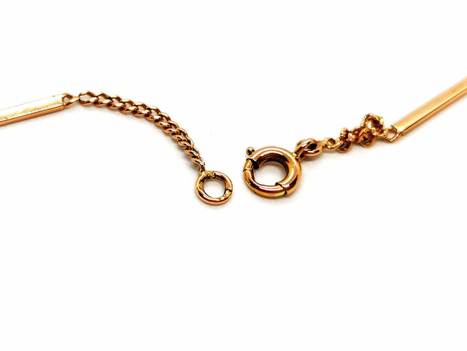 Collier Collier Maille gourmette Or rose 58 Facettes 1637067CN