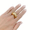 Bague 54 Bague Fred, "Mouvementée", or jaune, diamants. 58 Facettes 31506