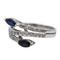 Bague 52 Bague Or blanc Saphir 58 Facettes 2307713CN