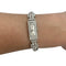Montre Montre art déco en platine sur cordon, diamants. 58 Facettes 31306