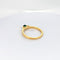 Bague Bague en or jaune et Emeraude 58 Facettes 21153