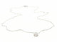 Collier Collier Or blanc Diamant 58 Facettes 578948RV