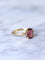 Bague or et grenat 58 Facettes