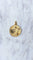Pendentif Médaille astrologique gémeaux Or et Diamants 58 Facettes