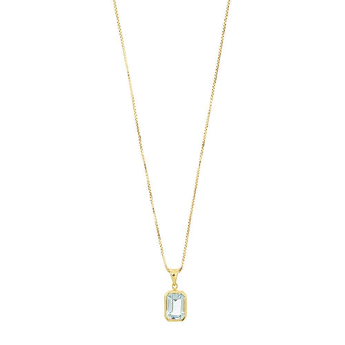 Collier Collier pendentif topaze 58 Facettes 17210