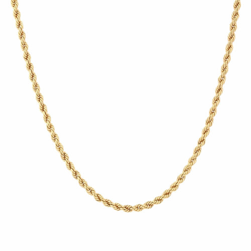 Collier Chaine en or fils torsadés 58 Facettes CVCH9