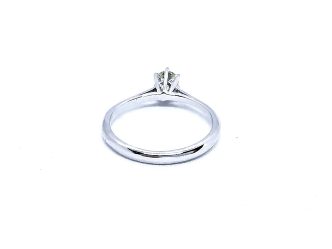 Bague 50 Bague Solitaire Or blanc Diamant 58 Facettes 06335CD