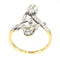 Bague 57 Diamond toi et moi ring 58 Facettes 21120-0105