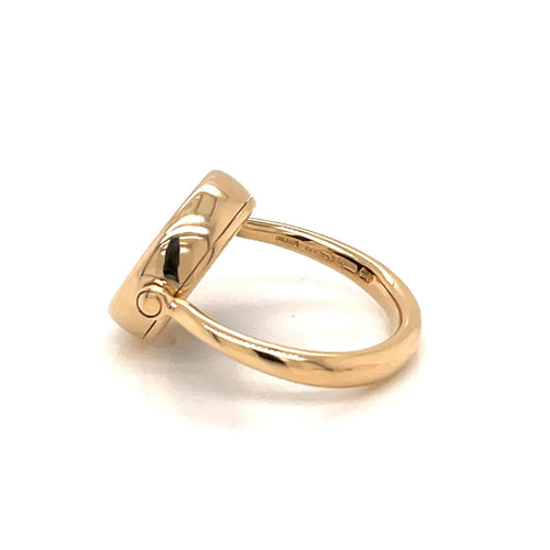 Bague 53 Bulgari - Bague Flip en Or "Monete" Ancienne Pièce 58 Facettes