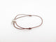 Bracelet bracelet sur cordon DINH VAN double coeur r9 14 a 20 cm or blanc diamants 58 Facettes 253351