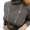 Collier Sautoir Bulgari "Tondo Sun" or jaune, acier. 58 Facettes 33535