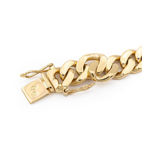 Bracelet Bracelet Maille gourmette Or jaune 58 Facettes 2225407CN